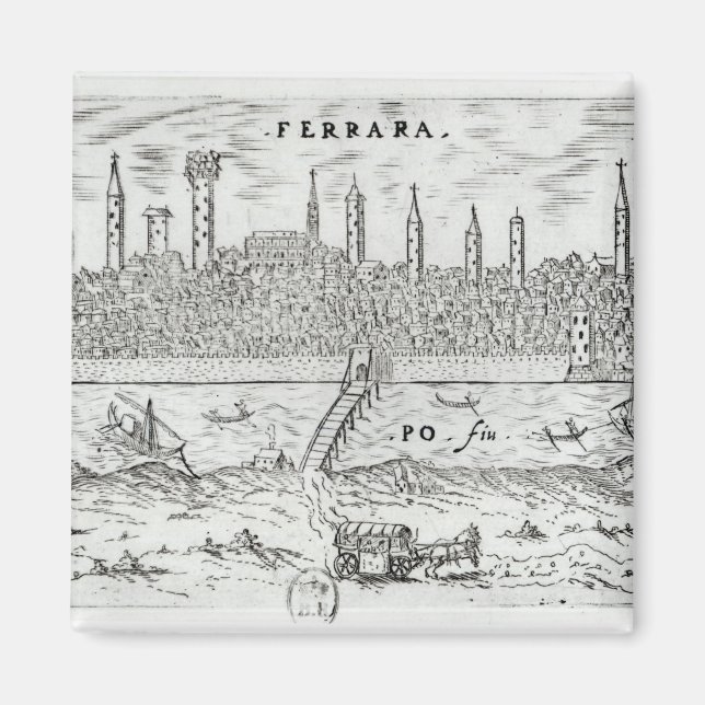 Imã Visão panorâmica de Ferrara (Frente)