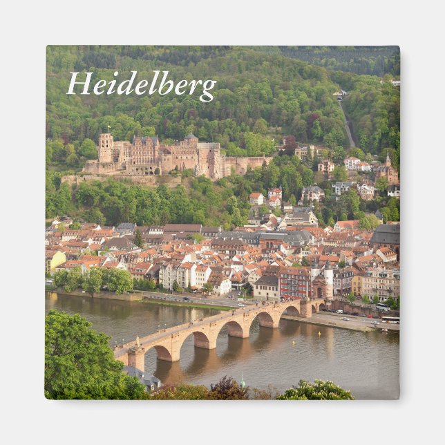Imã Visão panorâmica de Heidelberg (Frente)