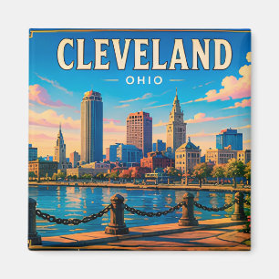 Imã 🌆 Visita ao centro de Cleveland Ohio