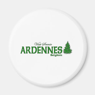 Imã Visita Ardennes cénico