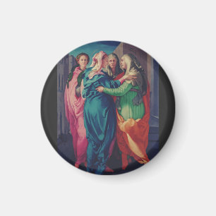 Imã Visitação da Virgem por Pontormo