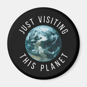 Imã Visitando Este Planeta Preto