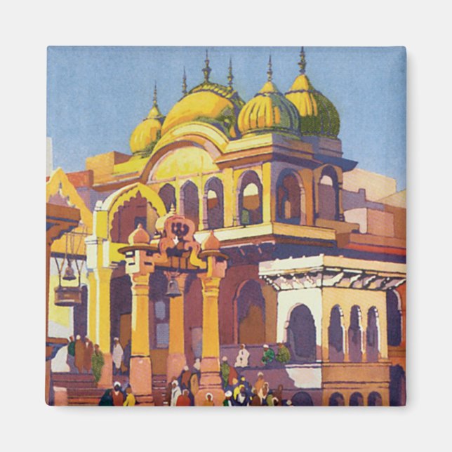 Imã Visite a Índia Muttra (Frente)