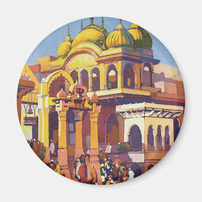 Imã Visite a Índia Muttra (Frente)