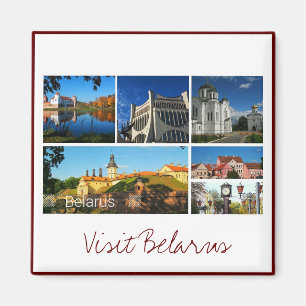Imã Visite o país da Bielorrússia Ver o Viagem Magnet