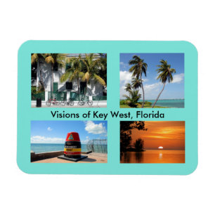 Ímã Visões de Key West, Florida