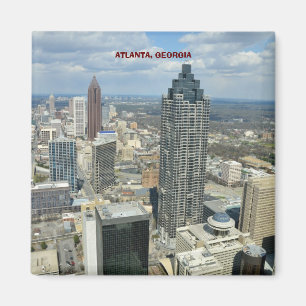 Imã Vista aérea de Atlanta, Geórgia