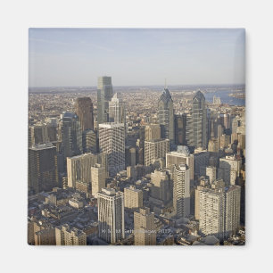 Imã Vista aérea de Philadelphfia, Pensilvânia