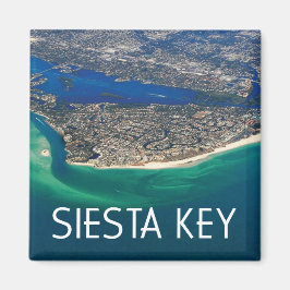 Imã Vista Aérea de Siesta Key Island Island