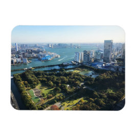 Ímã Vista aérea do Jardim Japonês