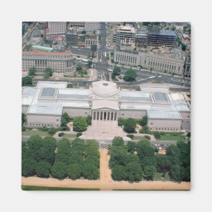 Imã Vista aérea do National Gallery da arte