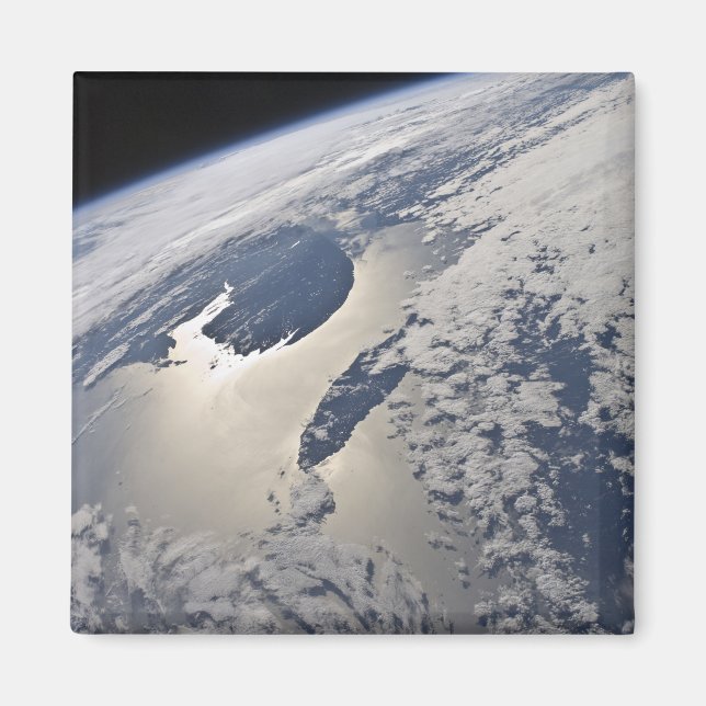 Imã Vista altamente oblíqua da Península de Gaspe (Frente)