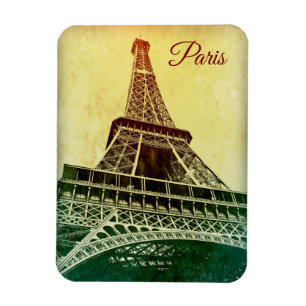 Ímã Vista antiga da Torre Eiffel em Paris