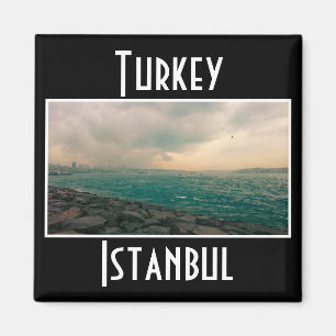 Imã Vista Bosphorus da Cidade de Istambul