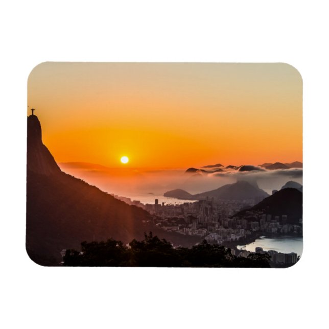 Ímã Vista Chinesa, Rio de Janeiro, Brasil (Horizontal)