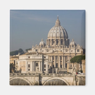 Imã Vista da abóbada da basílica de St Peter com