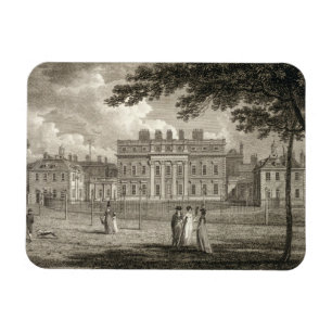 Ímã Vista da casa de Buckingham, gravada por W.