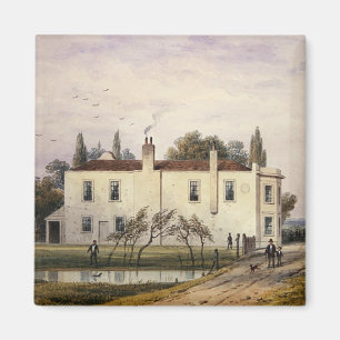 Imã Vista da casa de Copenhaga, 1853
