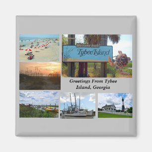 Imã Vista da Ilha Tybee, Geórgia