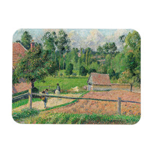 Ímã Vista da janela do artista Camille Pissarro