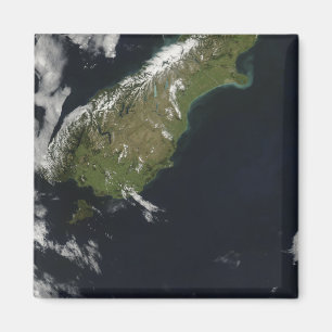 Imã Vista da maioria da ilha sul de Nova Zelândia