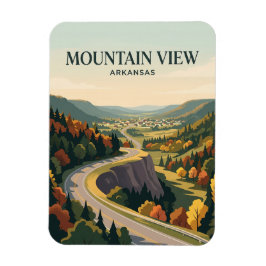 Ímã Vista da Montanha EUA
