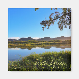 Imã Vista da paisagem do rio Orange na África do Sul Z