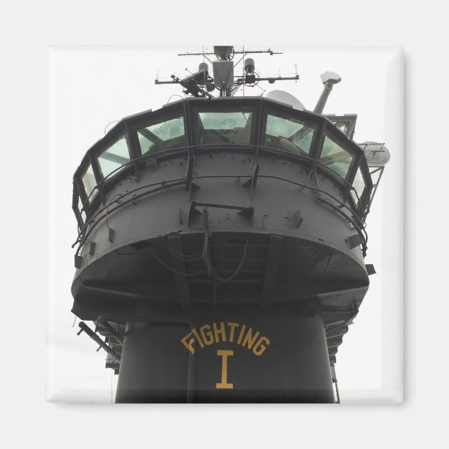 Imã Vista da parte frontal da superstrutura (Frente)