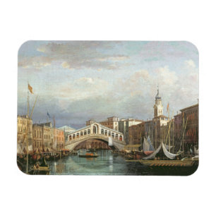 Ímã Vista da Ponte Rialto em Veneza
