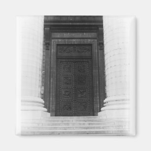Imã Vista da porta do La Madeleine