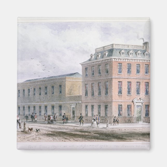 Imã Vista da Praça Soho e da Casa Carlisle (Frente)