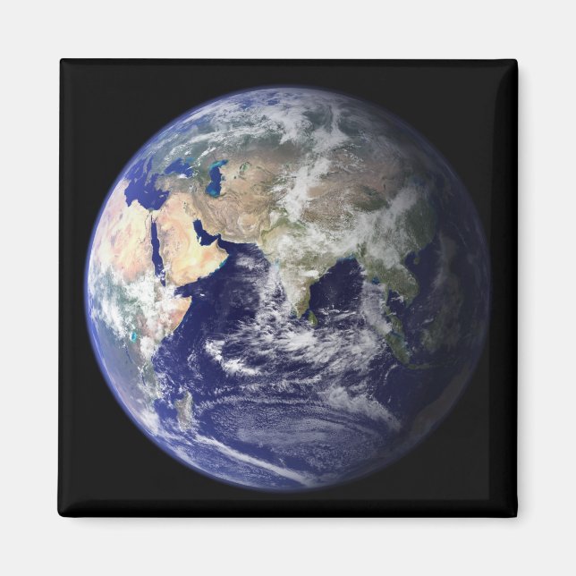 Imã Vista da Terra do espaço (Frente)