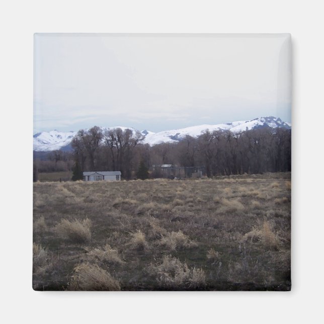 Imã Vista Das Montanhas Ruby (Frente)