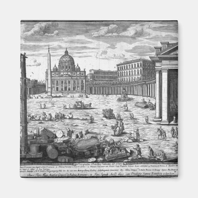 Imã Vista das Ruas, Peter, Roma (Frente)
