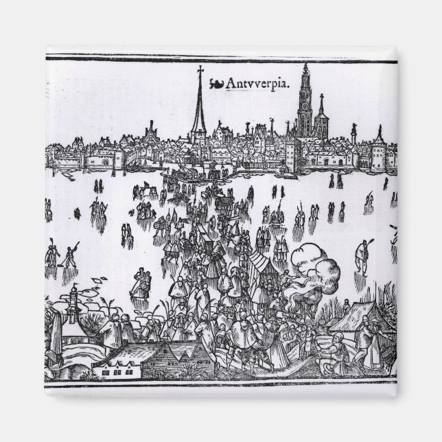 Imã Vista de Antuérpia (Frente)