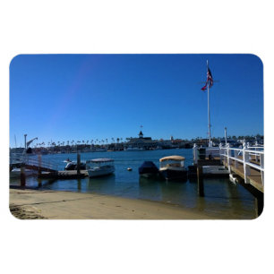 Ímã Vista de Balboa Island, Newport Beach, Califórnia