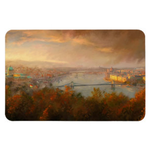 Ímã Vista de Budapeste