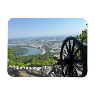 Ímã Vista de Chattanooga, TN do Monte Overlook