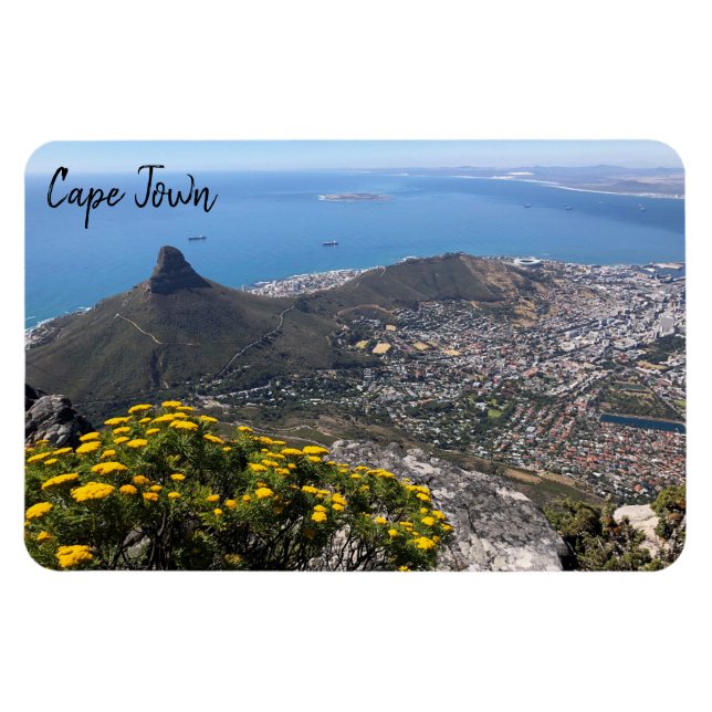 Ímã vista de cidade capa (Horizontal)