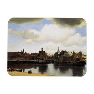 Ímã Vista de Delft por Johannes Vermeer