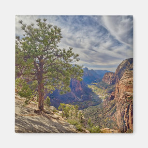 Imã Vista de Desfiladeiro Zion a partir de Anjos