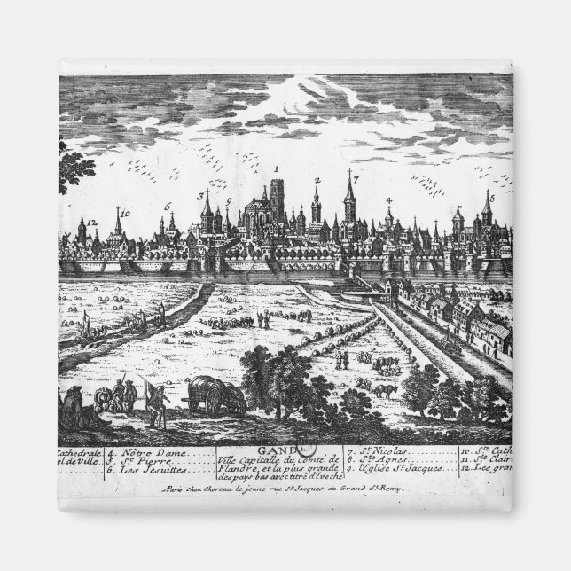 Imã Vista de Gand (Frente)