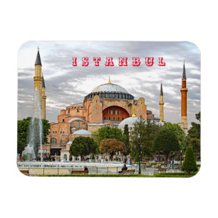 Ímã Vista de Hagia Sophia. (Museu de Hagia Sophia).