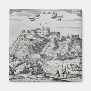 Imã Vista de Lhasa, capital de Tibet