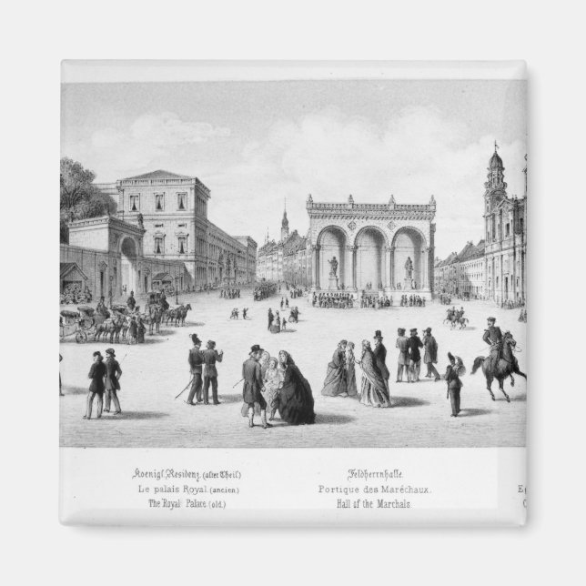 Imã Vista de Munique, 1869 (Frente)