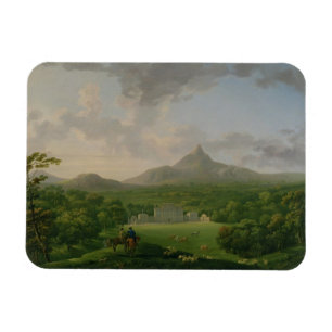 Ímã Vista de Powerscourt, condado Wicklow, c.1760-2