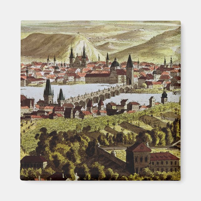 Imã Vista de Praga (Frente)