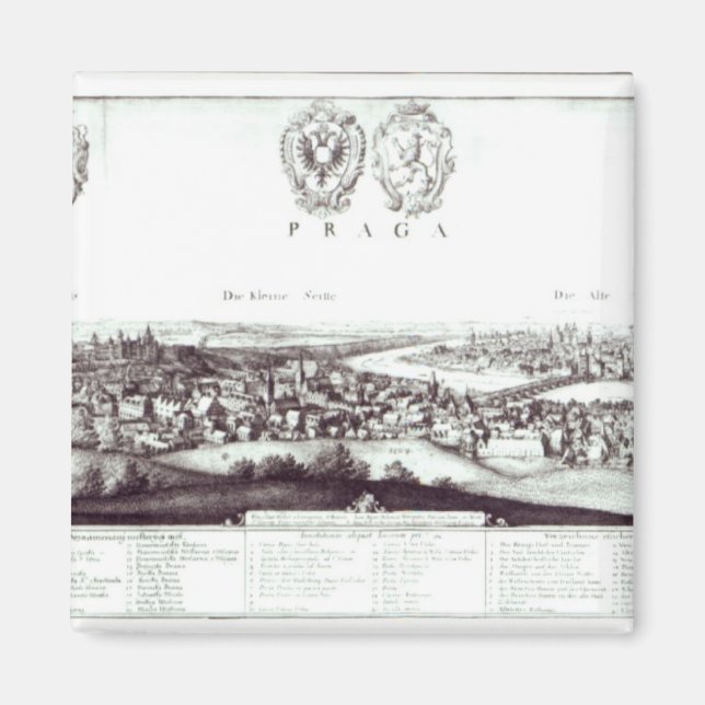 Imã Vista de Praga, 1649 (Frente)