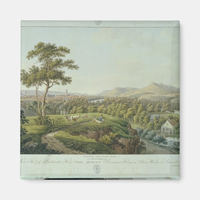 Imã Vista de Rasenhuehlberg, c.1810 (Frente)