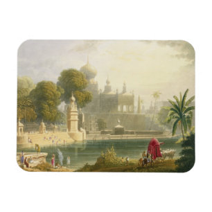 Ímã Vista de Sassoor no Deccan, do volume II de '